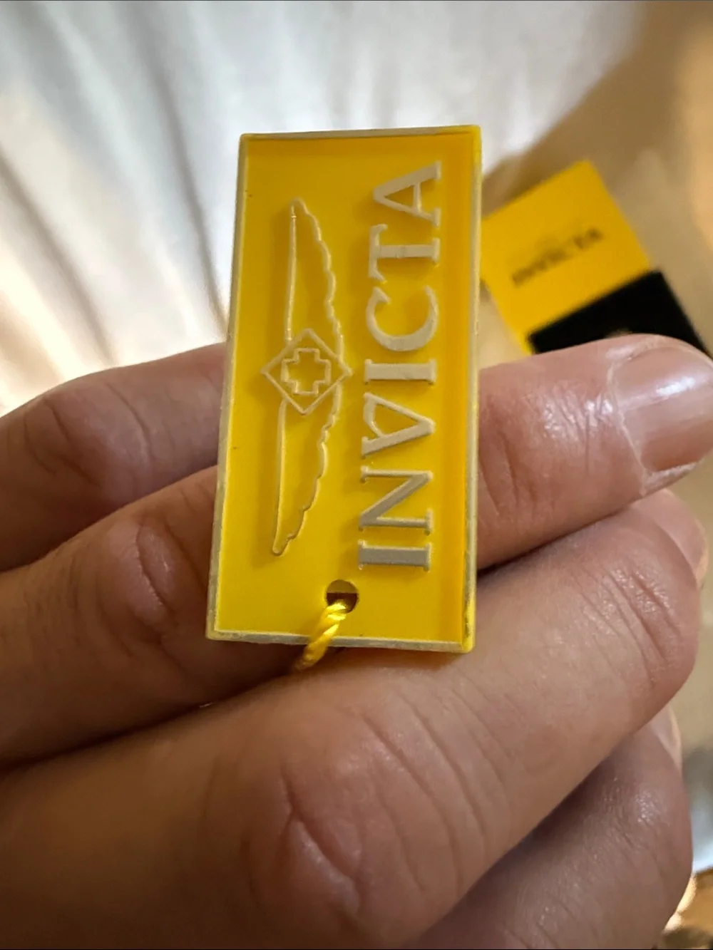 Invicta Gold Tone Watch with Good Dial and Black Roman Numerals